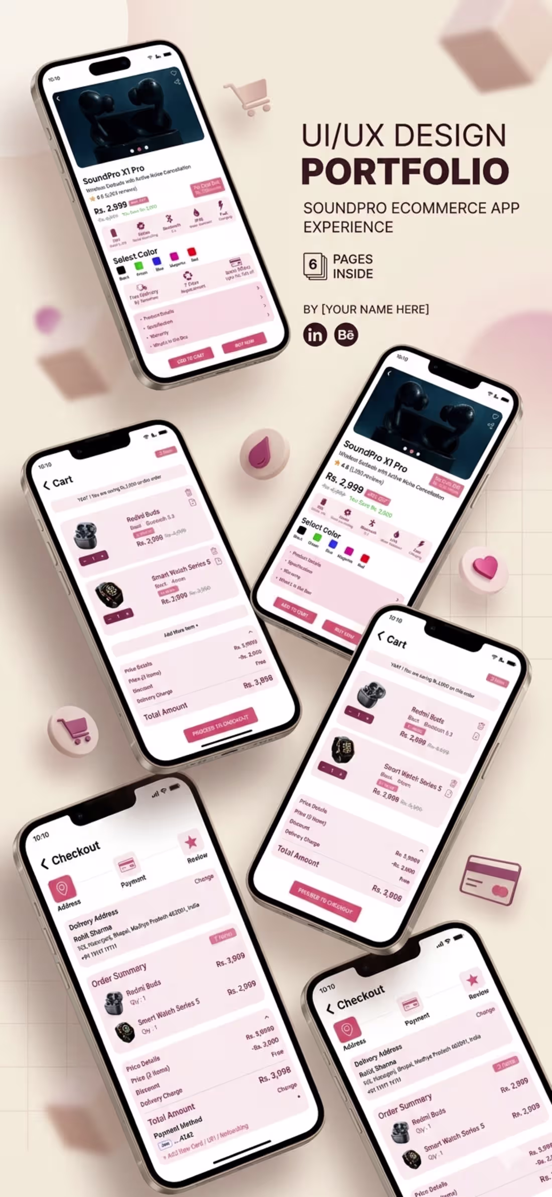 Cover image for Gadget E-commerce Mobile App UI/UX