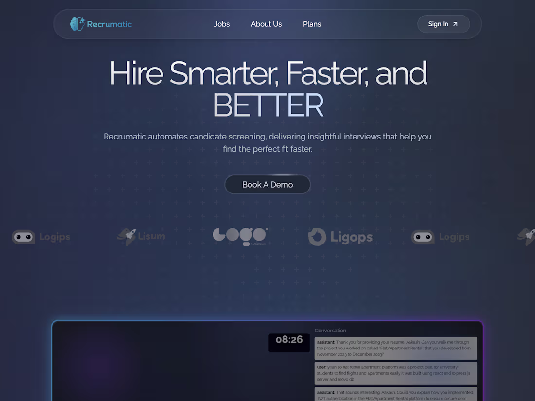 Cover image for Recrumatic- Hire Smarter, Faster, and BETTER