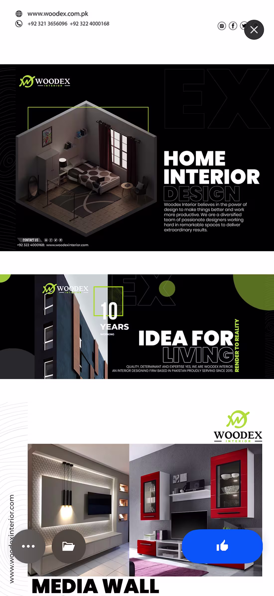 Cover image for Work for woodex interior