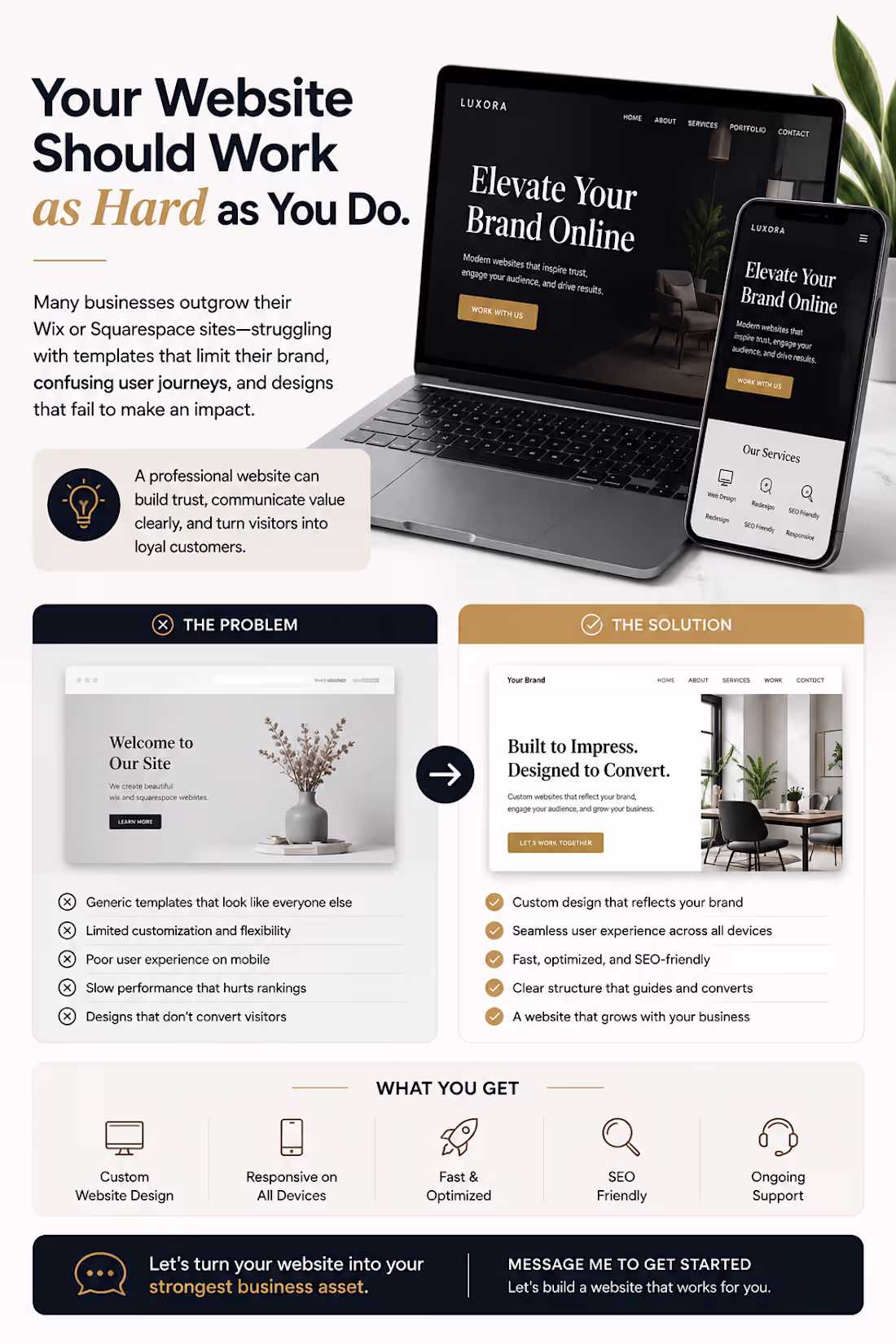 Cover image for A website shouldn't feel like