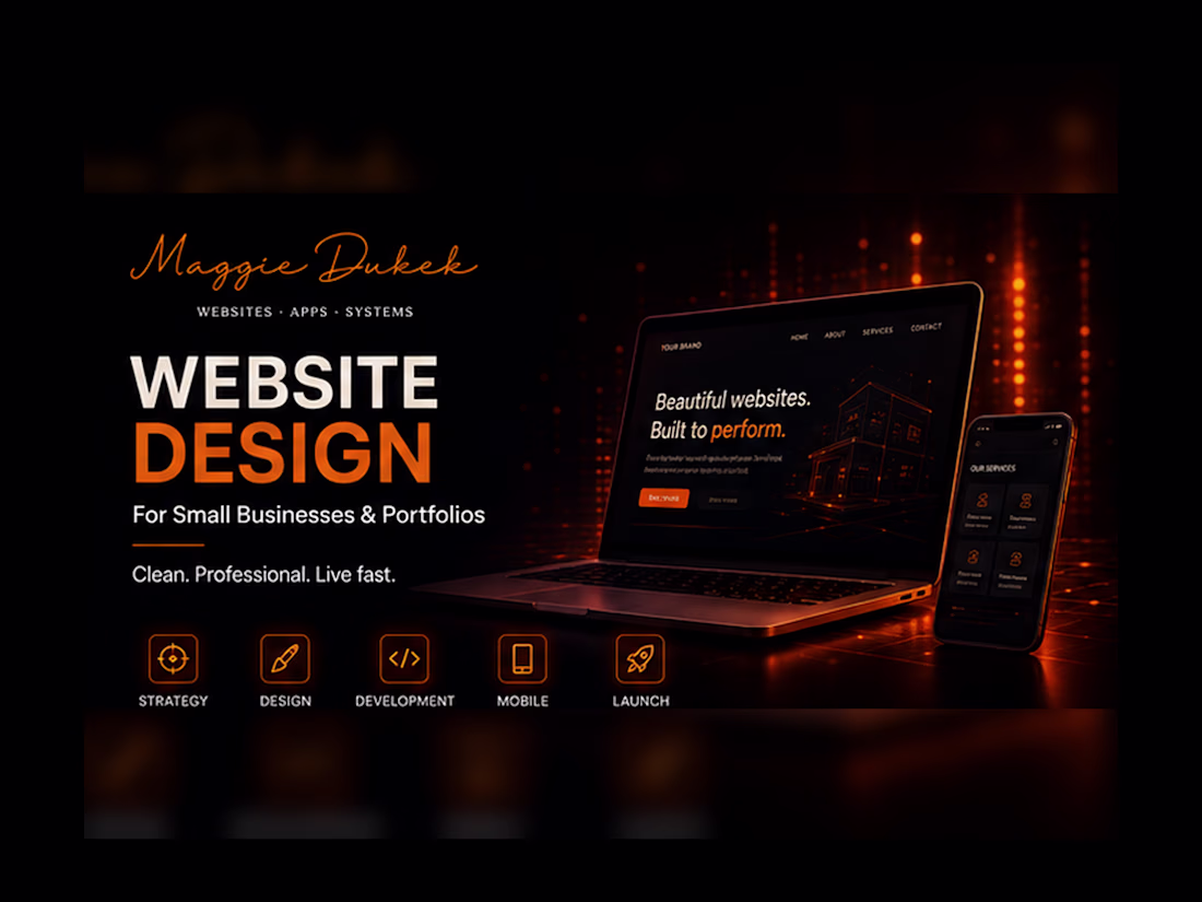 Cover image for Website Design for Small Businesses & Portfolios