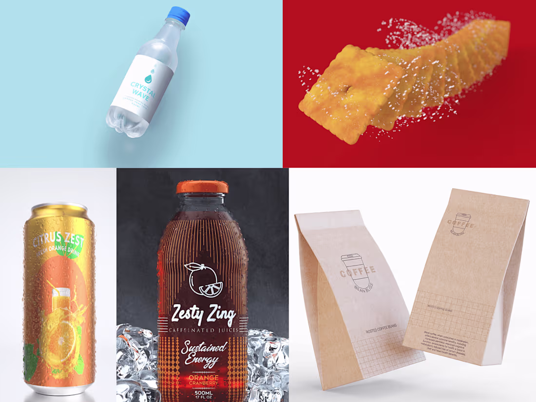 Cover image for Packaging Visualization 3D Renders