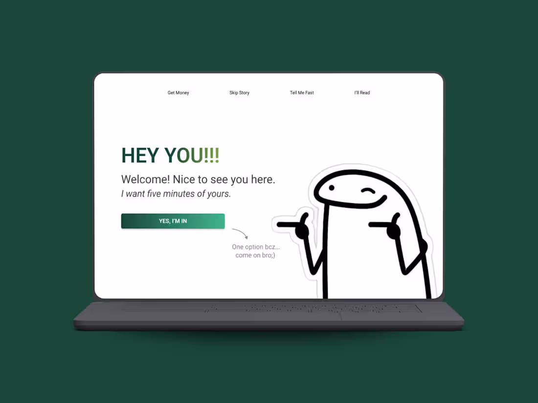 Cover image for Storytelling UX Webpage