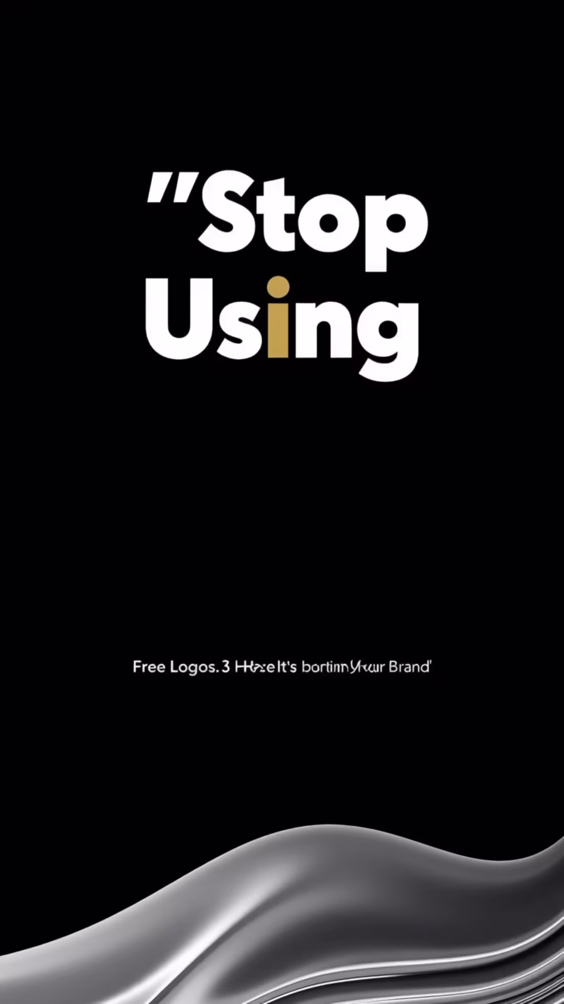 Cover image for “Stop using free logos” 👀
3