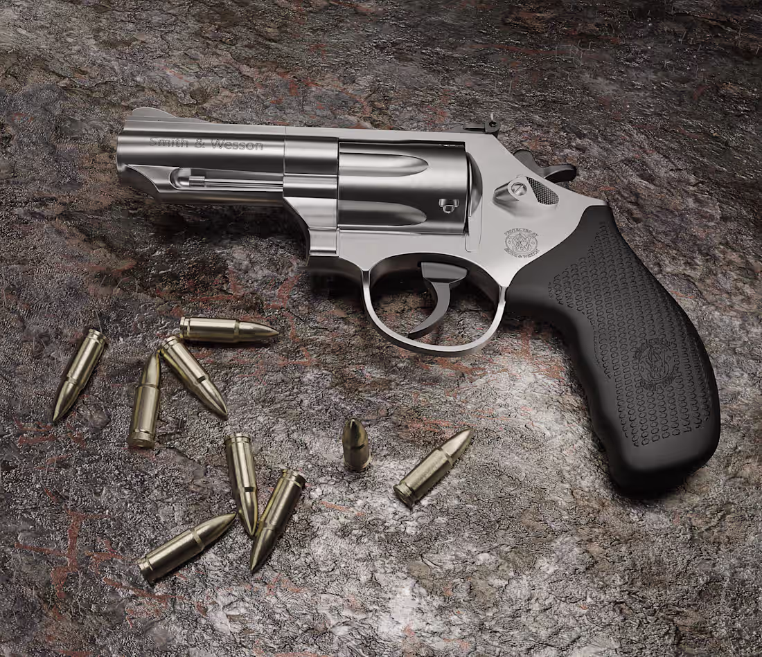 Cover image for Smith & Wesson – High-quality 3D product visualization showc...