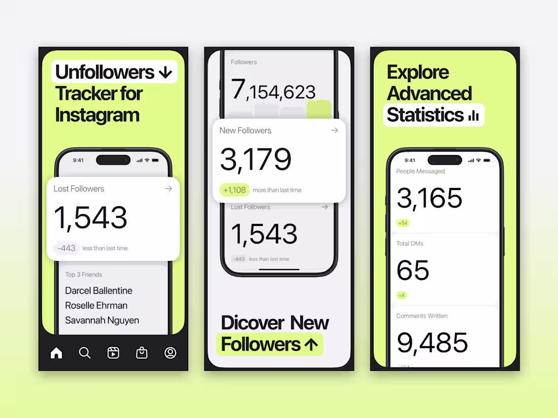 Cover image for Screenshots for Instagram Analytics