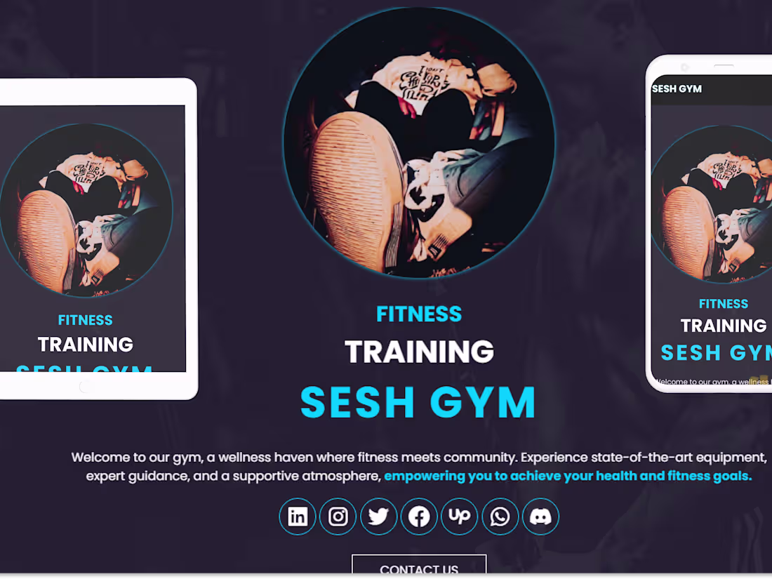 Cover image for My GYM SITE