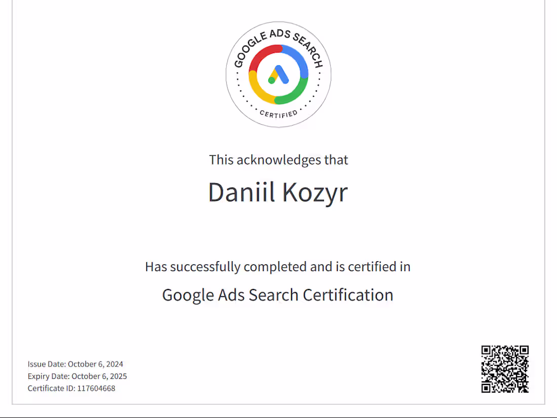 Cover image for Setup Google Ads Campaing