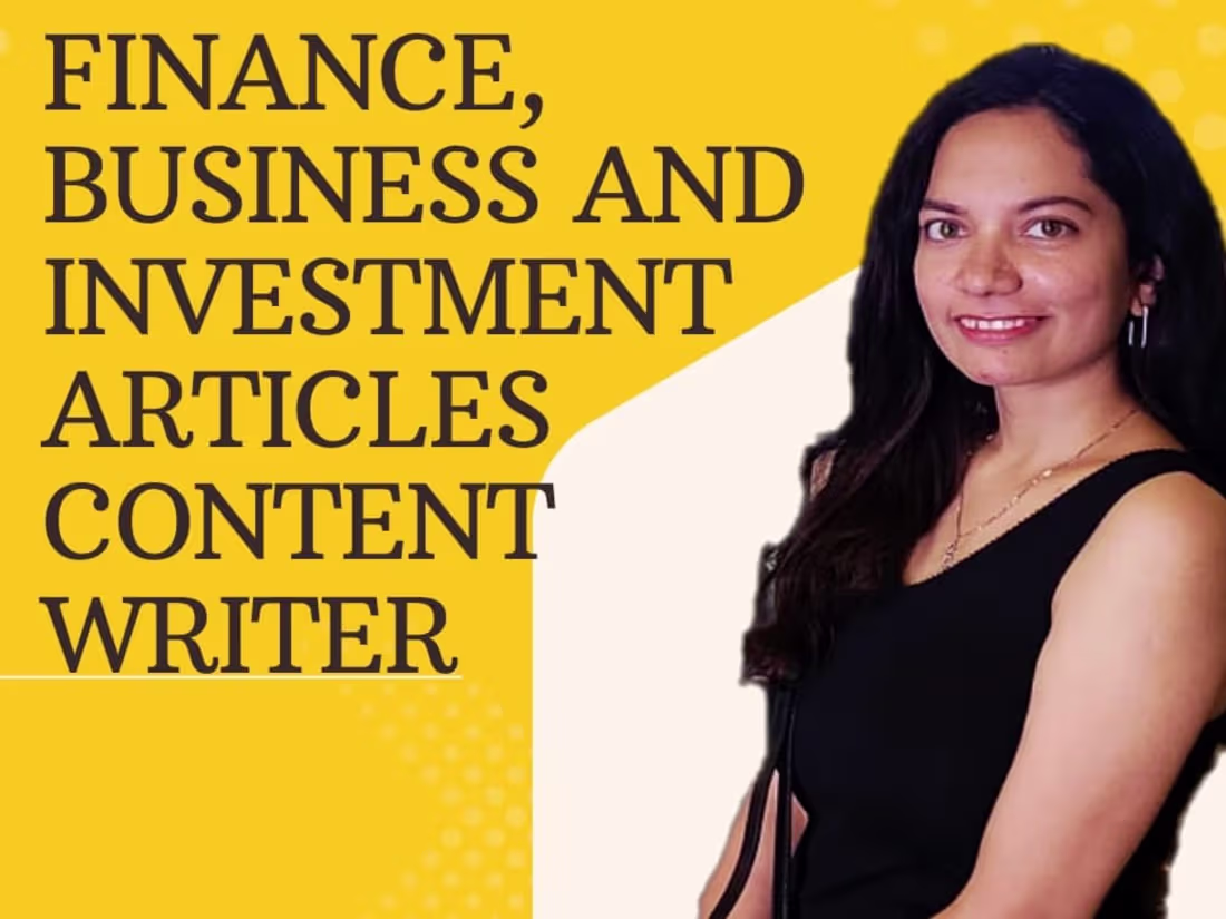 Cover image for Stock market article writing