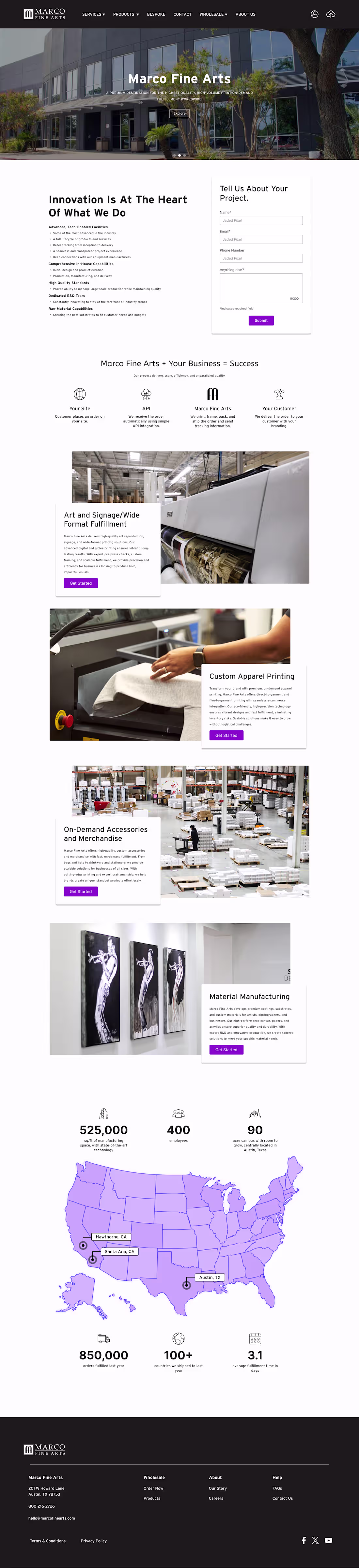Cover image for Developed a modern, conversion-focused website