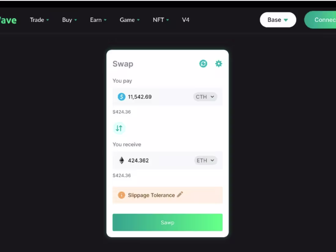 Cover image for SwapWave Dex
