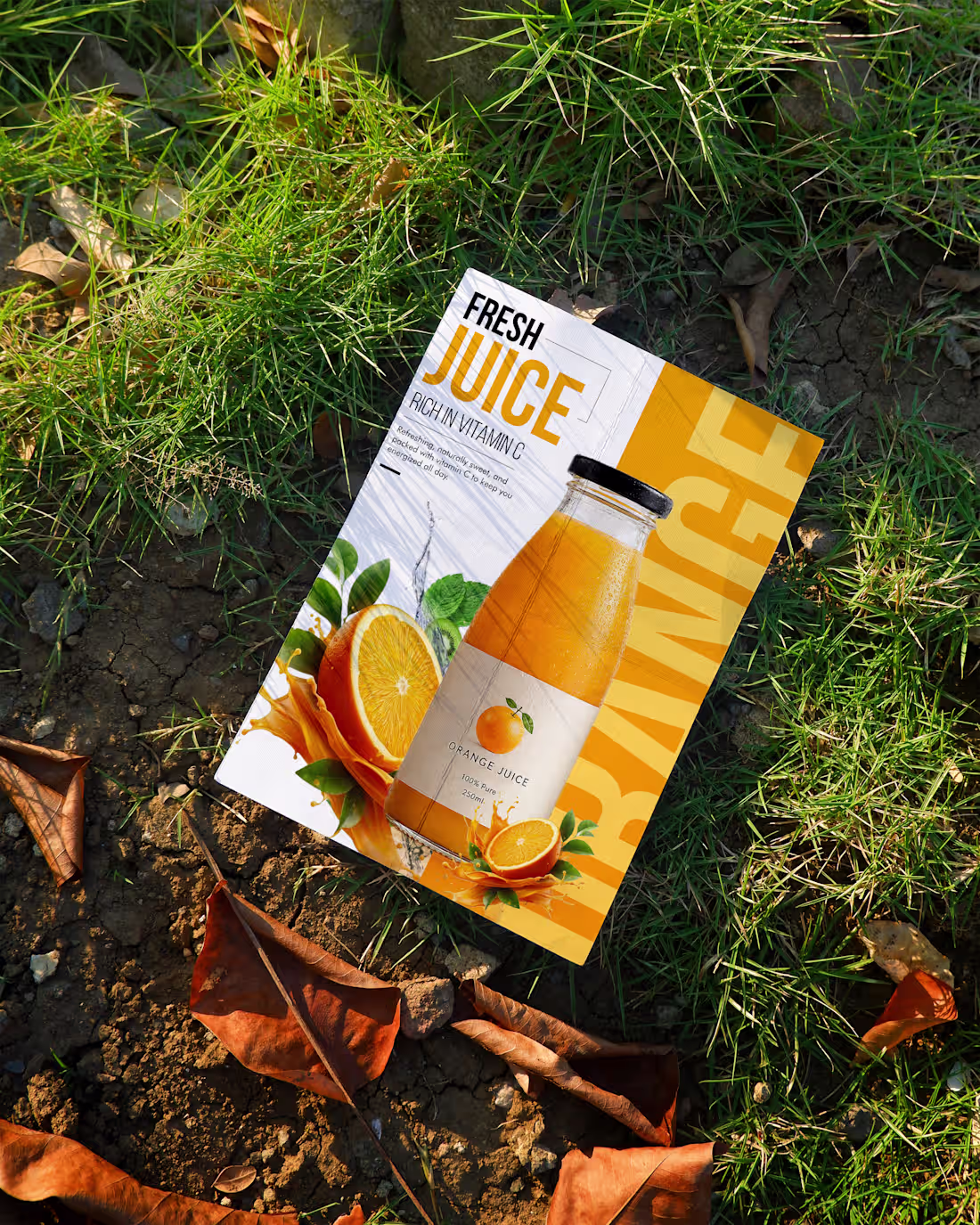 Cover image for Fresh Juice Promotional Poster
A clean