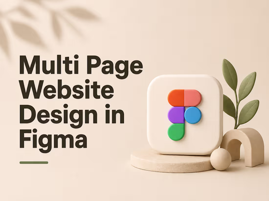 Cover image for Multi-Page Website Design in Figma