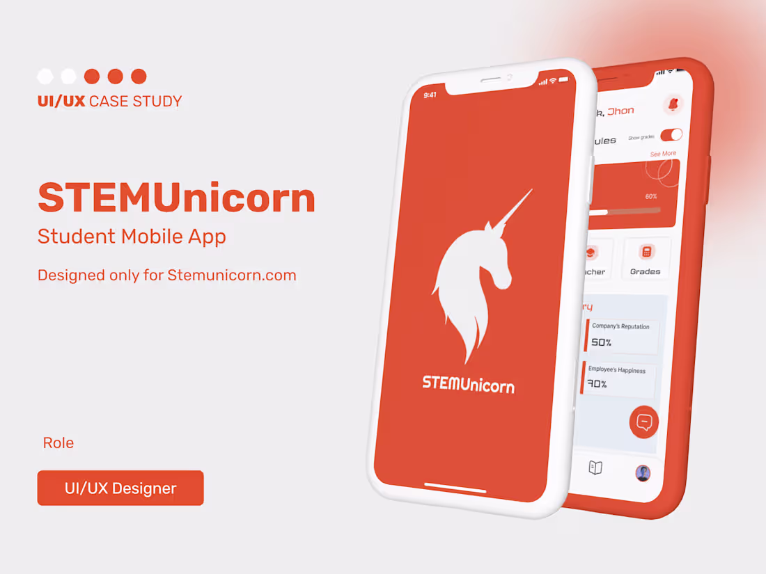 Cover image for STEMUnicorn - Student Mobile App