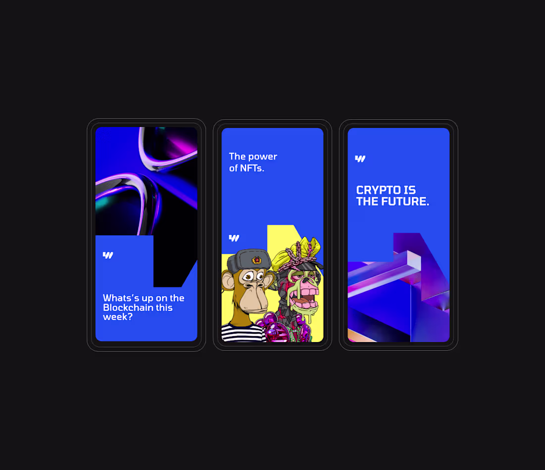 Cover image for WeWo Crypto / Modern branding for fintech LMS