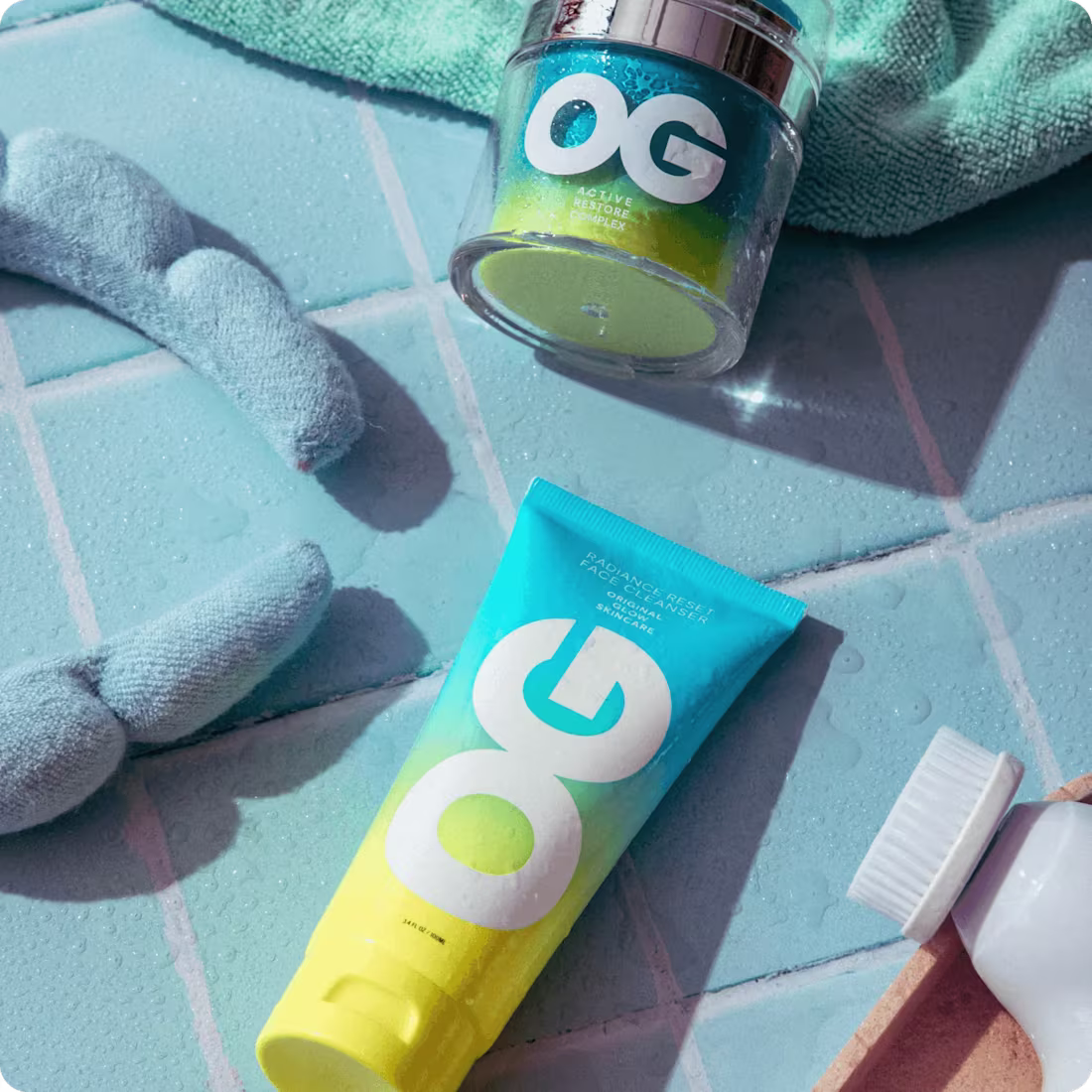 Cover image for Original Glow Skincare  Brand & Website Redesign
