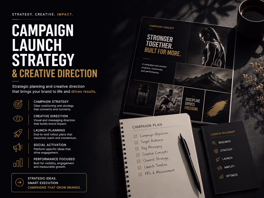 Cover image for Campaign Launch Strategy & Creative Direction