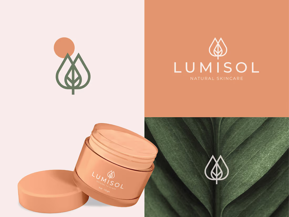 Cover image for LUMISOL | Skincare logo | Beauty brand Identity | Spa logo