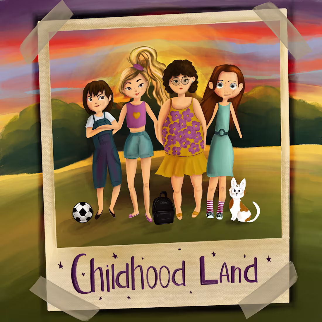Cover image for "Childhood Land" is a series