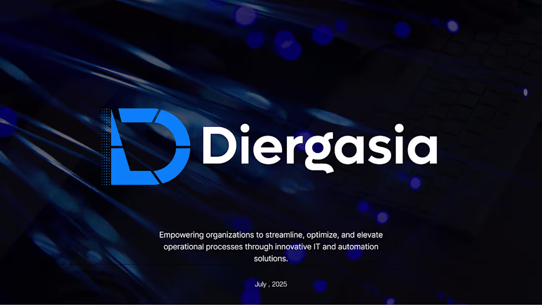 Cover image for Diergasia Brand Identity