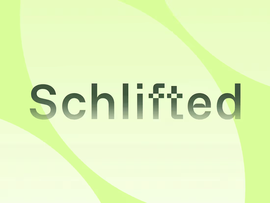 Cover image for Schlifted - Brand Identity Design