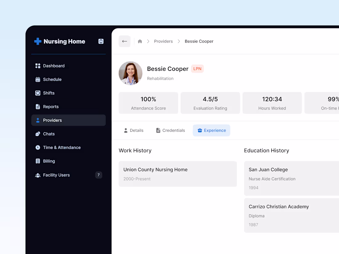 Cover image for nurse web app