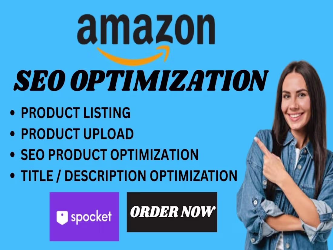 Cover image for Product Listing & SEO Optimization Expert for Your Amazon Store