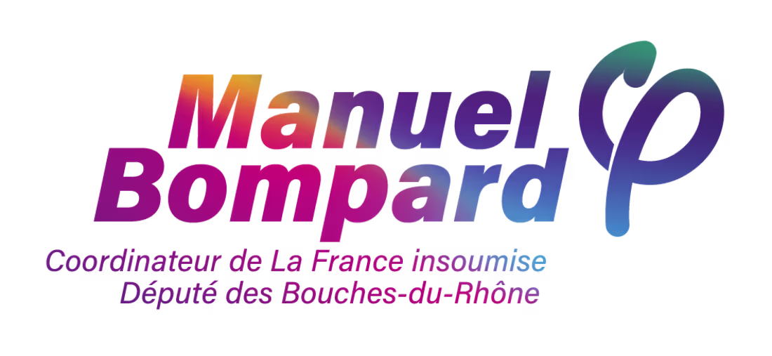 Cover image for French deputee Manuel Bompard's website