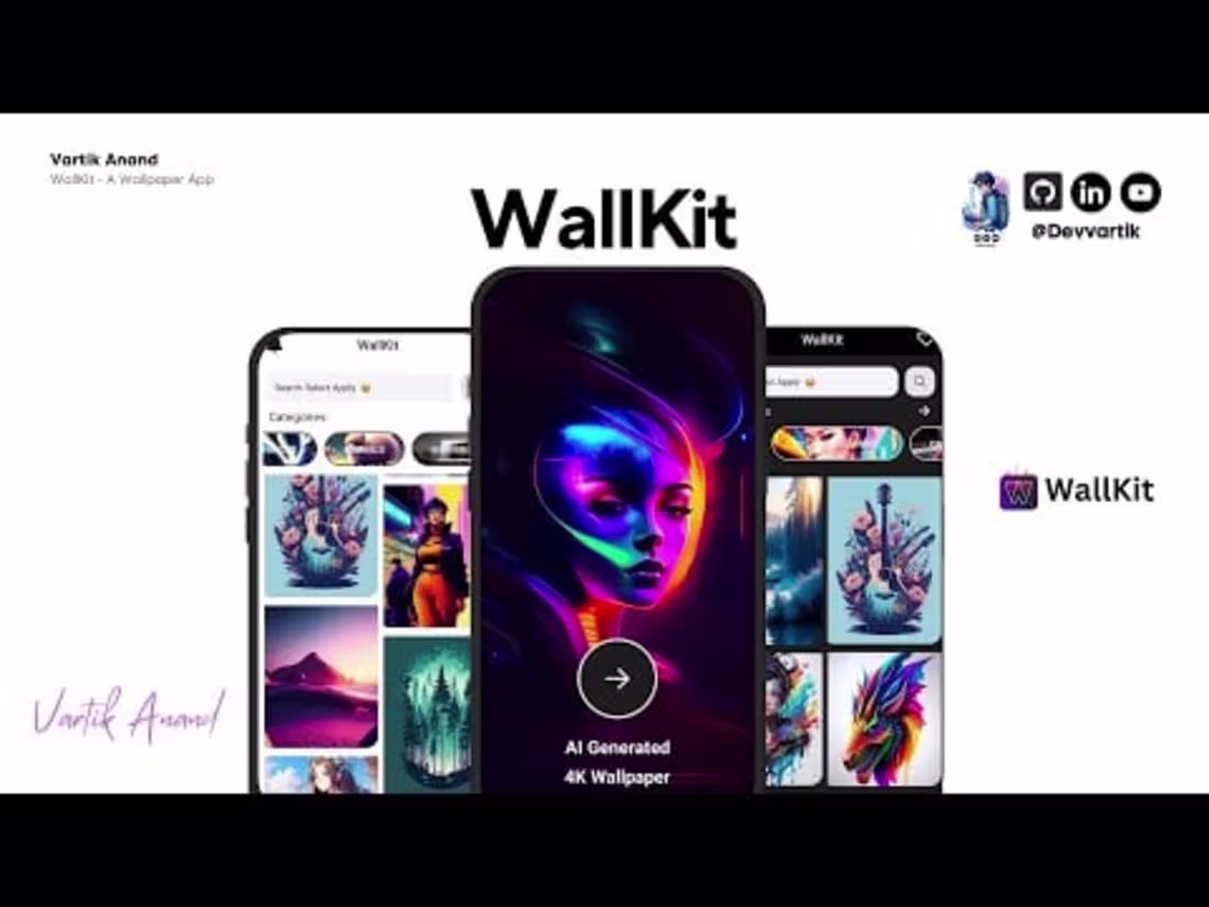 Cover image for WallKit-Wallpaper-App