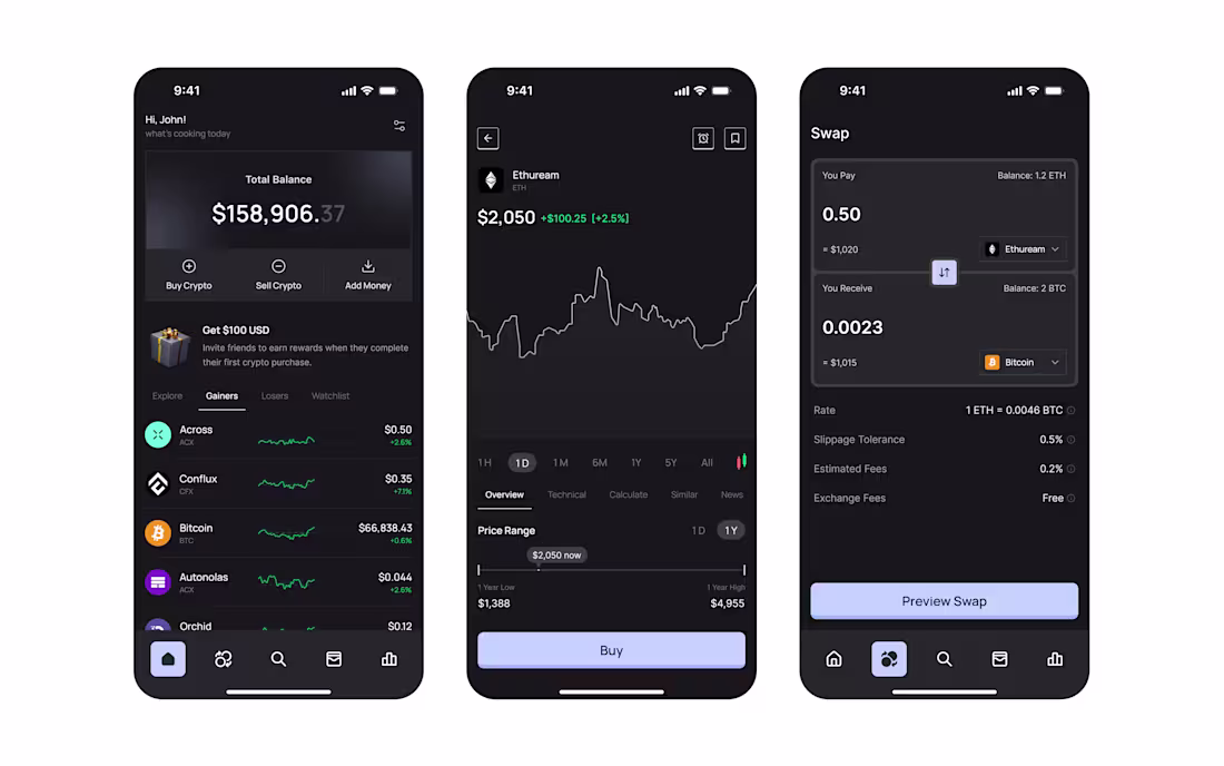 Cover image for Crypto App