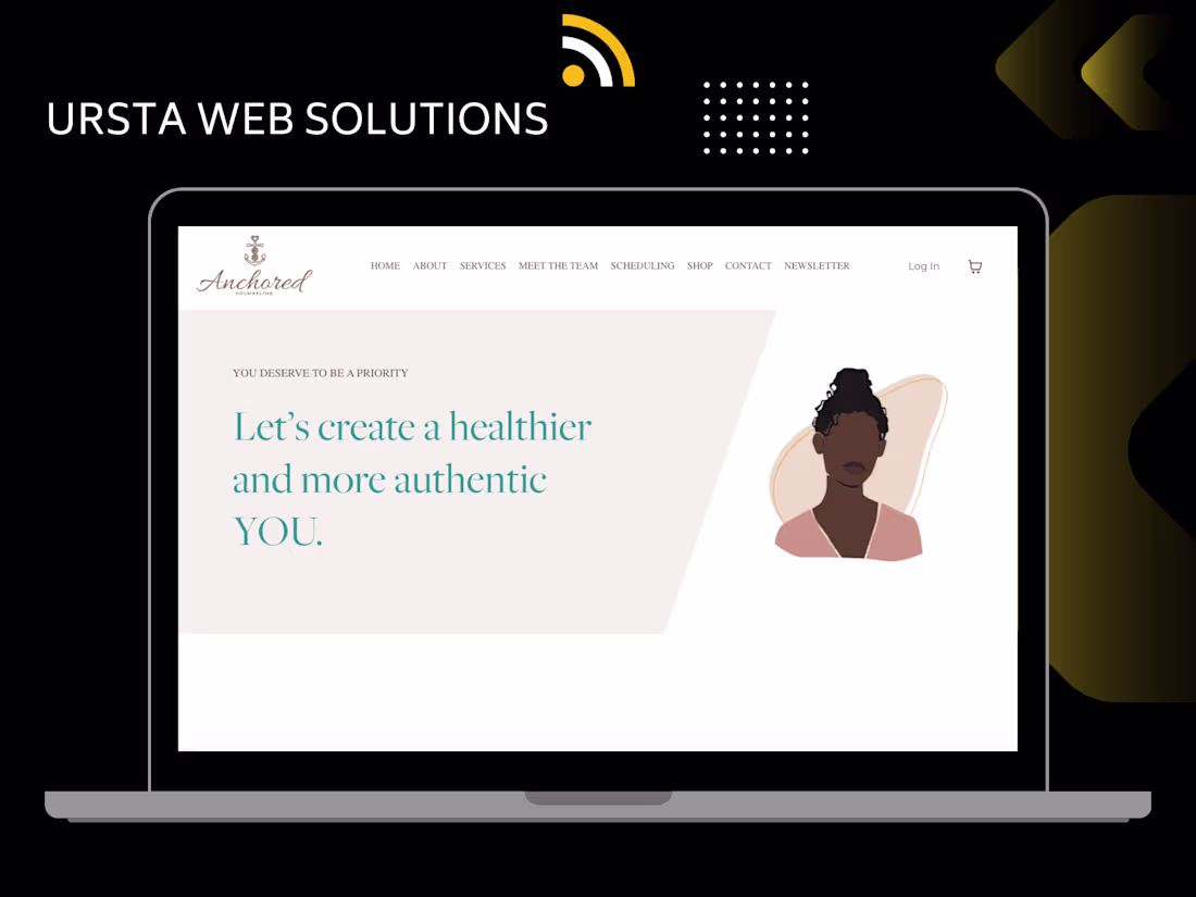 Cover image for Kajabi Website Migration & Redesign for Anchored Counseling