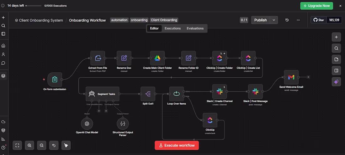 Cover image for Automated AI Client Onboarding System.
This