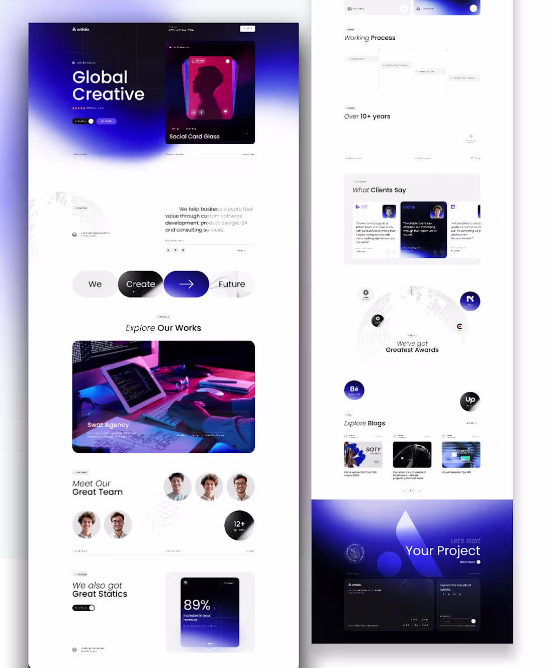 Cover image for A Global Creative landing page