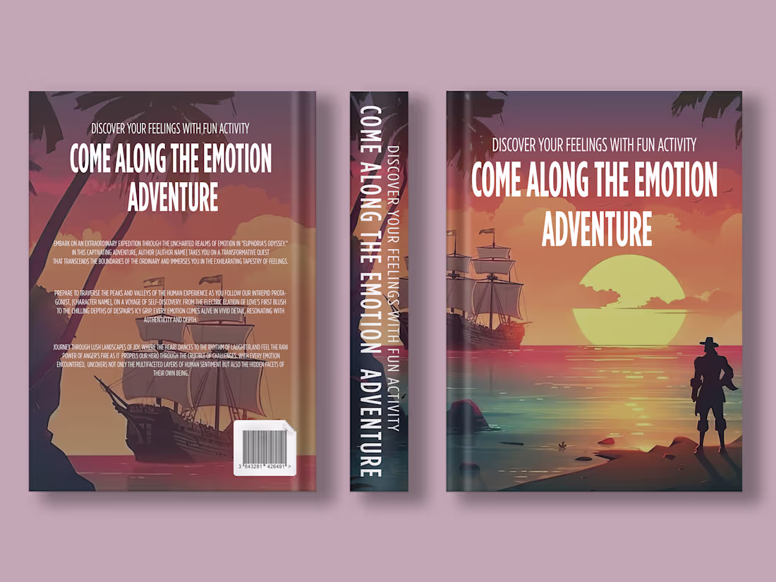 Cover image for Book cover design