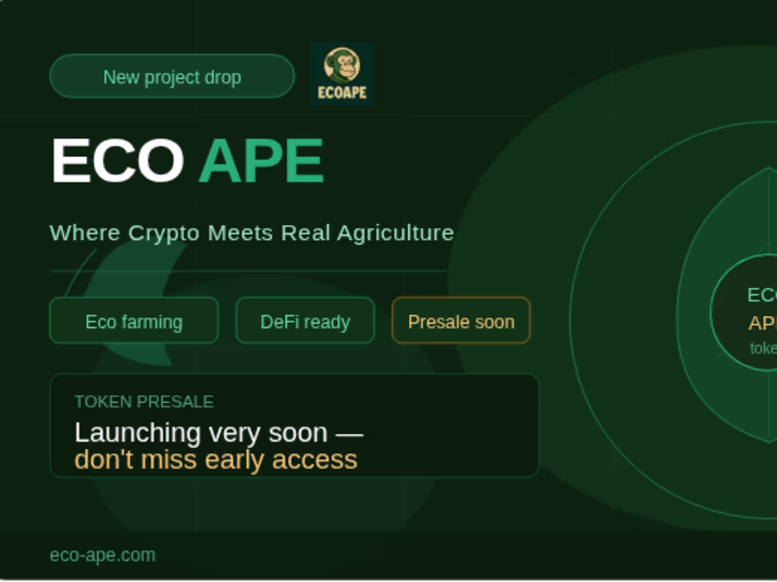 Cover image for Creating a Web3 Eco-Farming Crypto Platform: ECOAPE Success