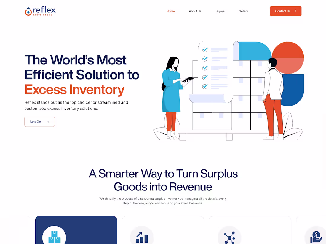 Cover image for Reflex Sales Group - WordPress