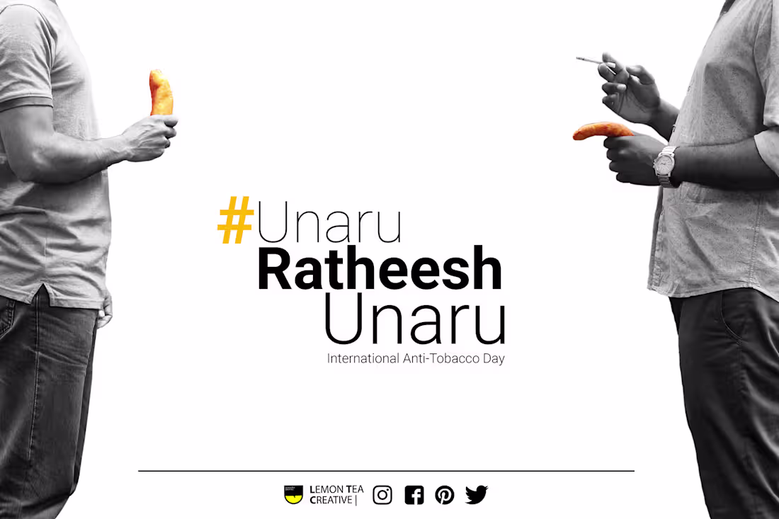 Cover image for #Unaru Ratheesh Unaru
Context
Anti-smoking campaigns often