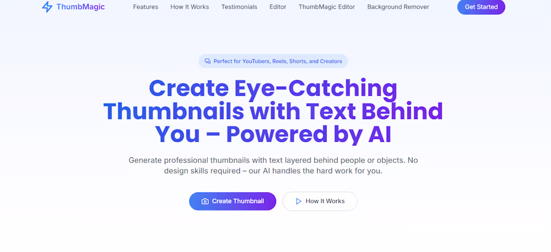 Cover image for Beautiful Website to create Thumbnails for social media platform