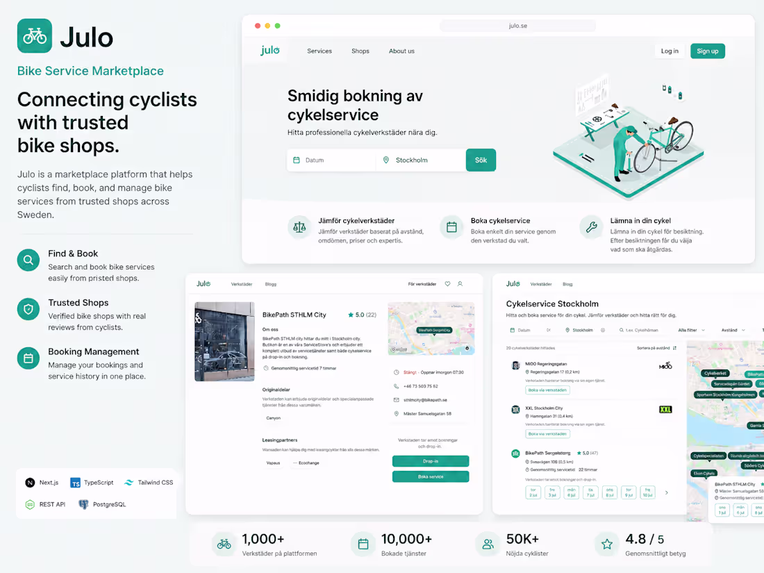 Cover image for Julo — Bicycle Service Booking
