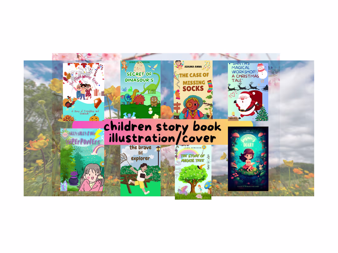 Cover image for e book cover design that tells a story