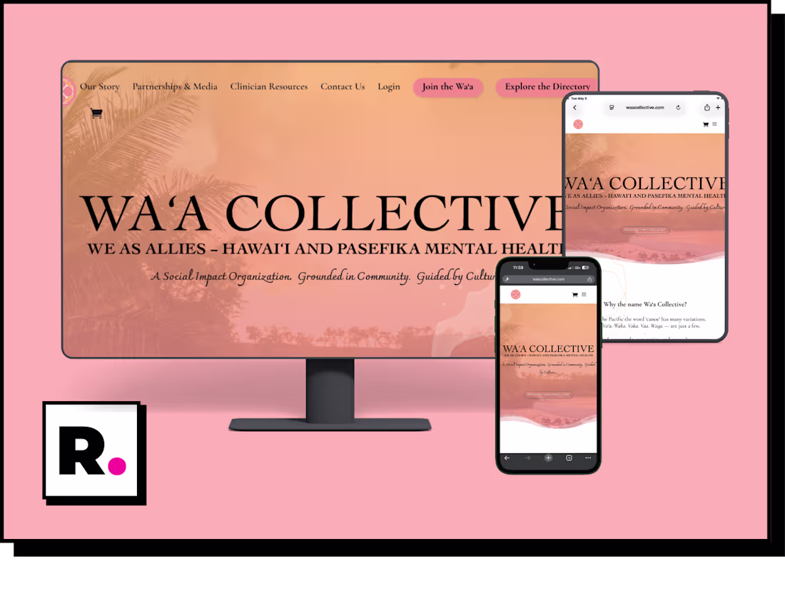 Cover image for Wa‘a Collective Mental Health Platform Development