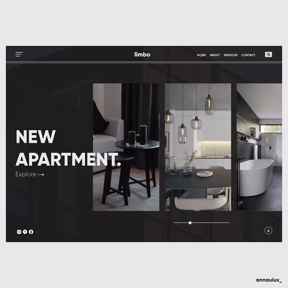 Cover image for limbo-website design