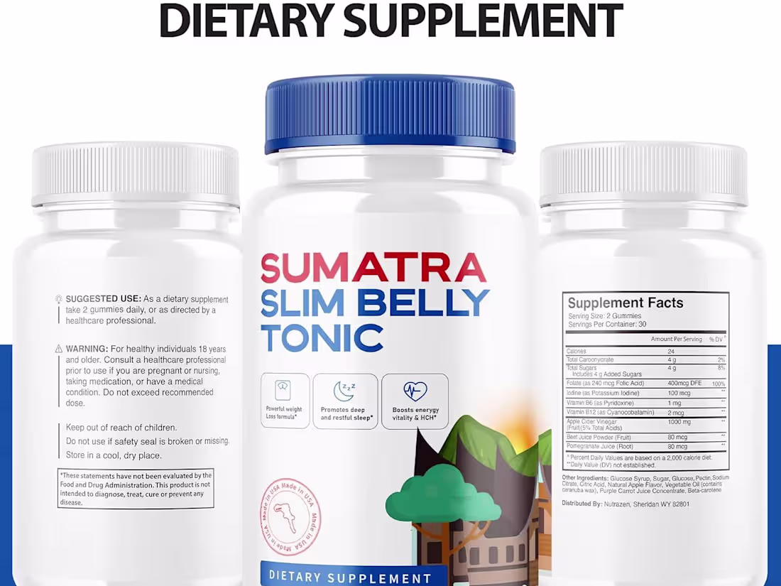 Cover image for SUMATRA SLIM BELLY TONIC - [TOP 5 Reasons!] With PRICE?