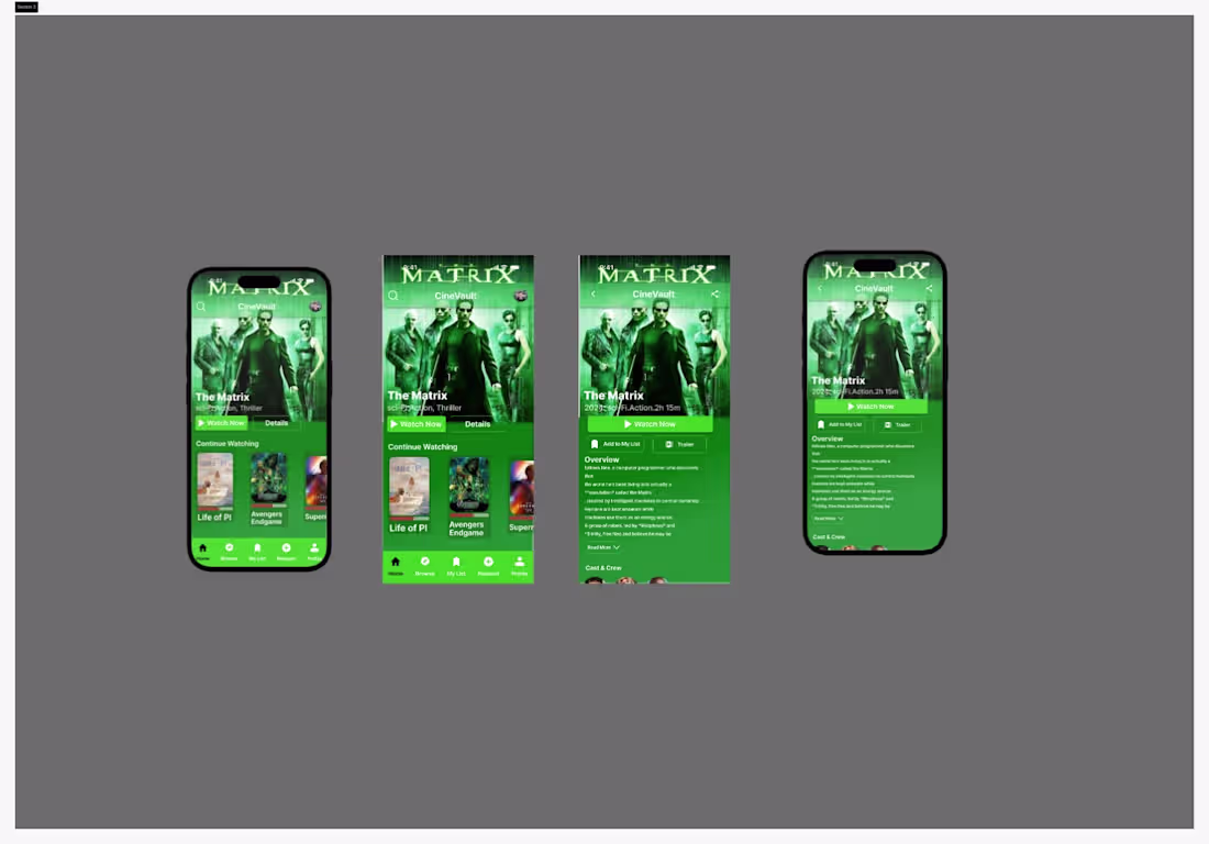 Cover image for Redesigning the way we experience movies on mobile 🎬📱** Th...