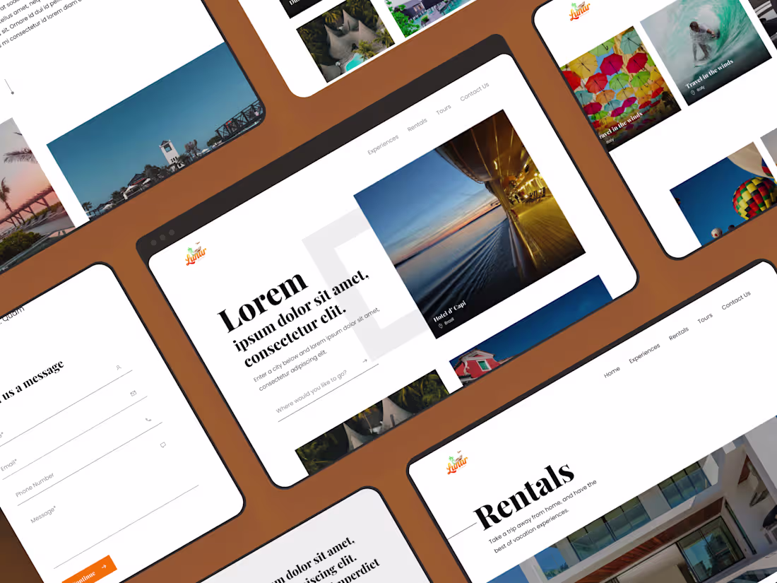 Cover image for Lunar Luxury Life - Travel Booking Website (UX Case Study)