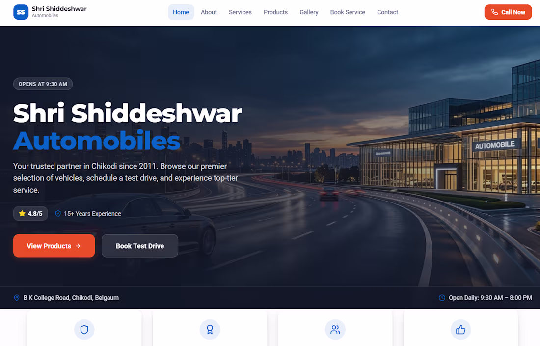Cover image for Automobile Service Platform – Vehicle