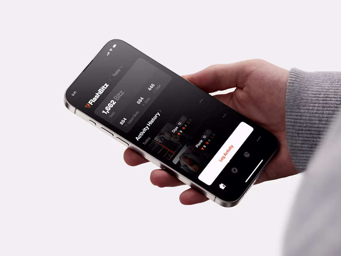Cover image for FlashBitz is a fitness mobile