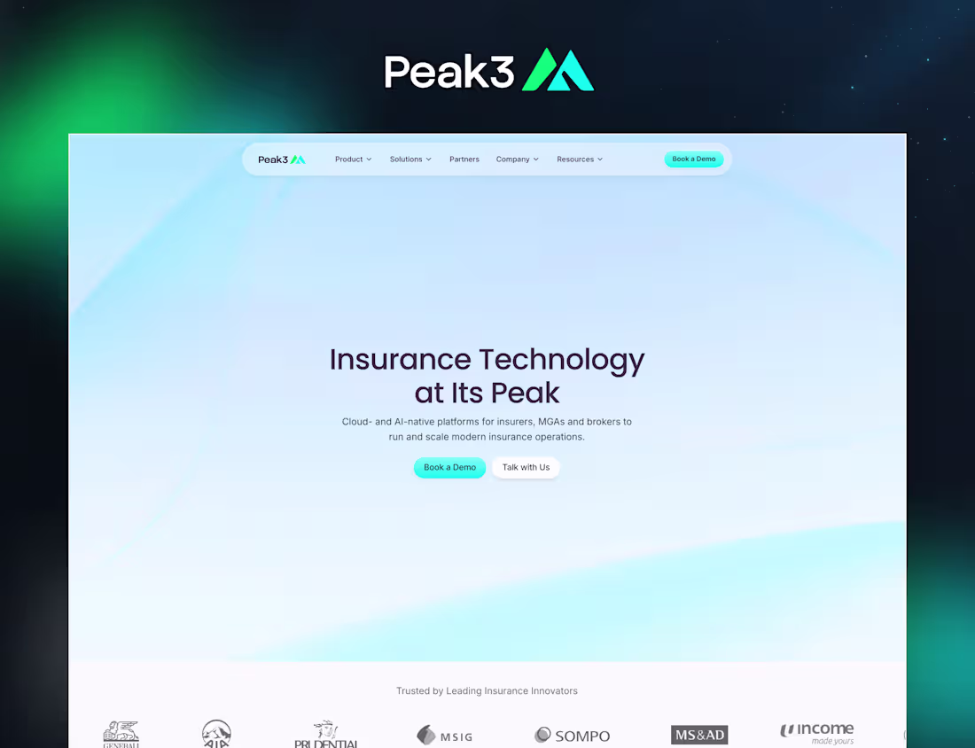 Cover image for Peak3 Website CMS Architecture