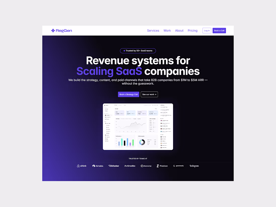 Cover image for RegGen - B2B Agency & SaaS Growth