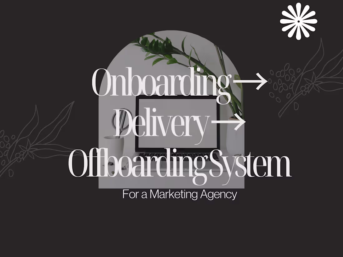 Cover image for Client Journey Enhancement for Marketing Agency